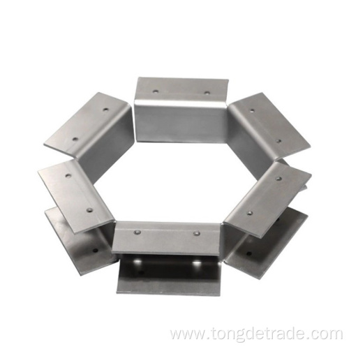 Stainless Steel Galvanized Metal Sheet Parts Fabrication